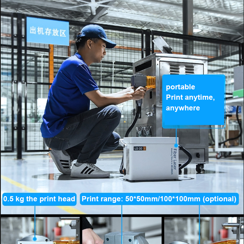 Factory Supply Handheld Automa - огляд і ціна Industrial Handheld Laser Printer