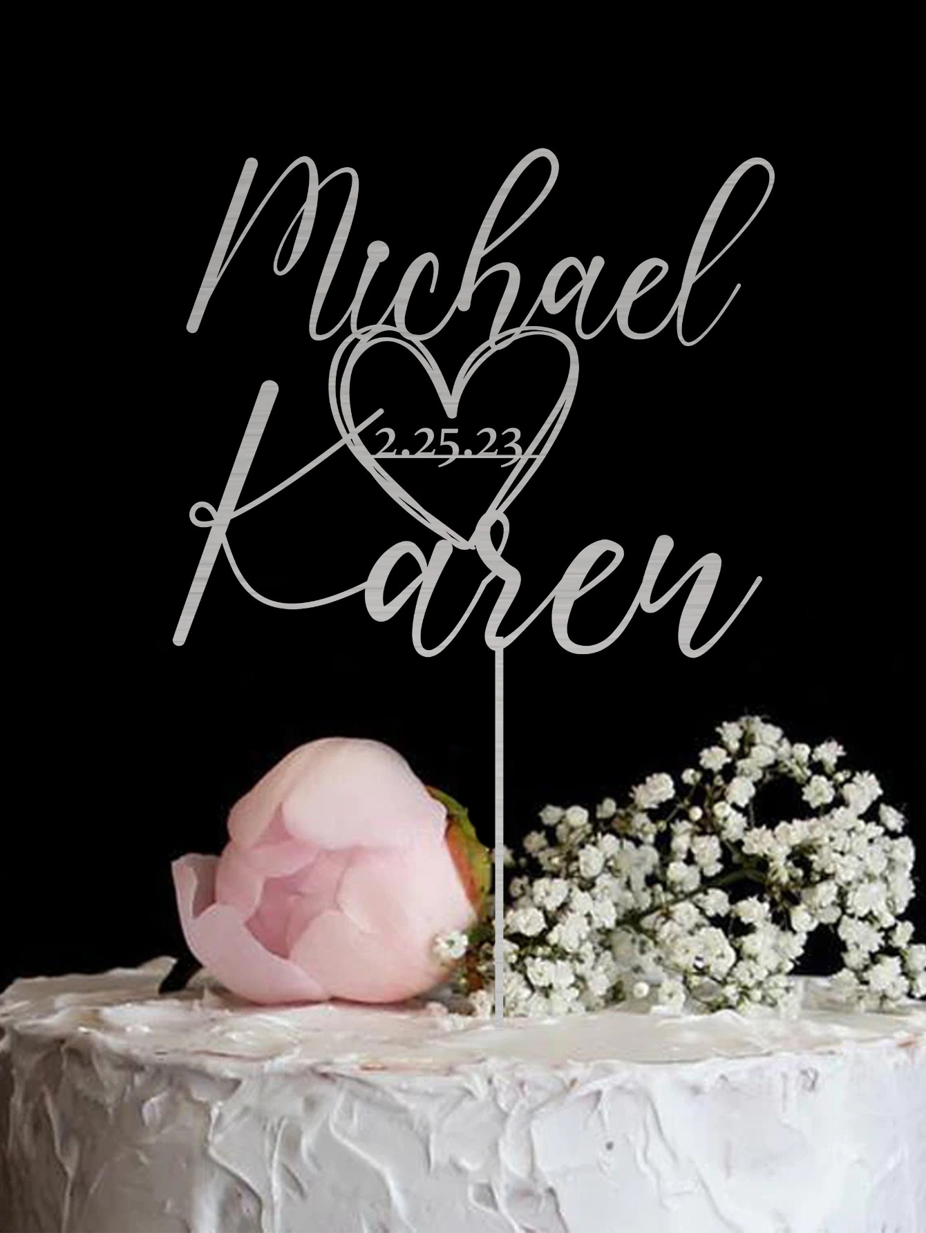 Custom Cake Topper - 1PC Perso - огляд і ціна Industrial Laser Power