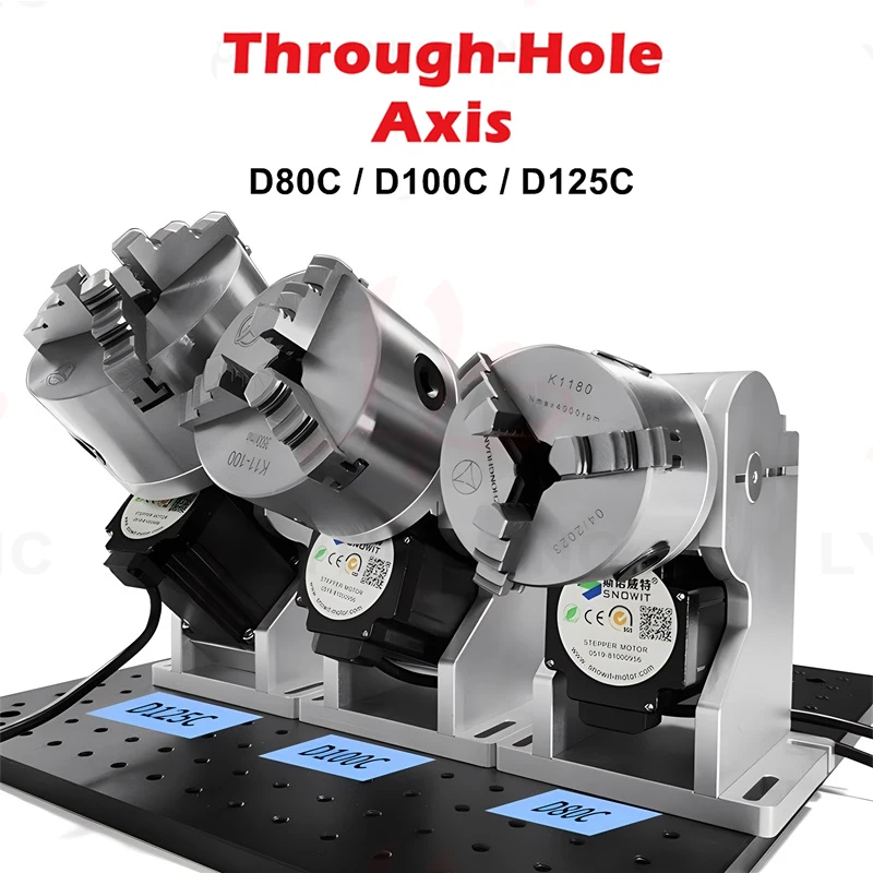 3Claws Through Hole Rotary Axi - огляд і ціна Rotary Axis Laser Engraver