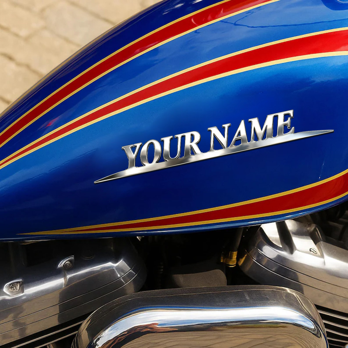 Metal Trendy YOUR NAME Sticker - огляд і ціна Industrial Laser Power