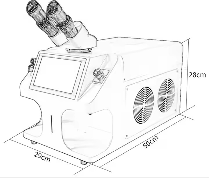 150W Mini Desktop YAG Laser We - огляд і ціна Industrial Yag Laser
