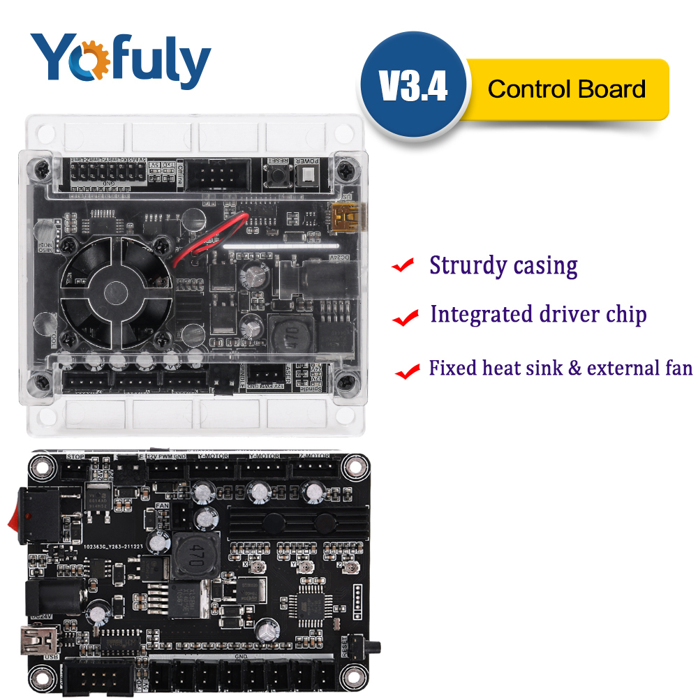 GRBL 1.1 USB Port CNC Engravin - огляд і ціна Laser Controller Board