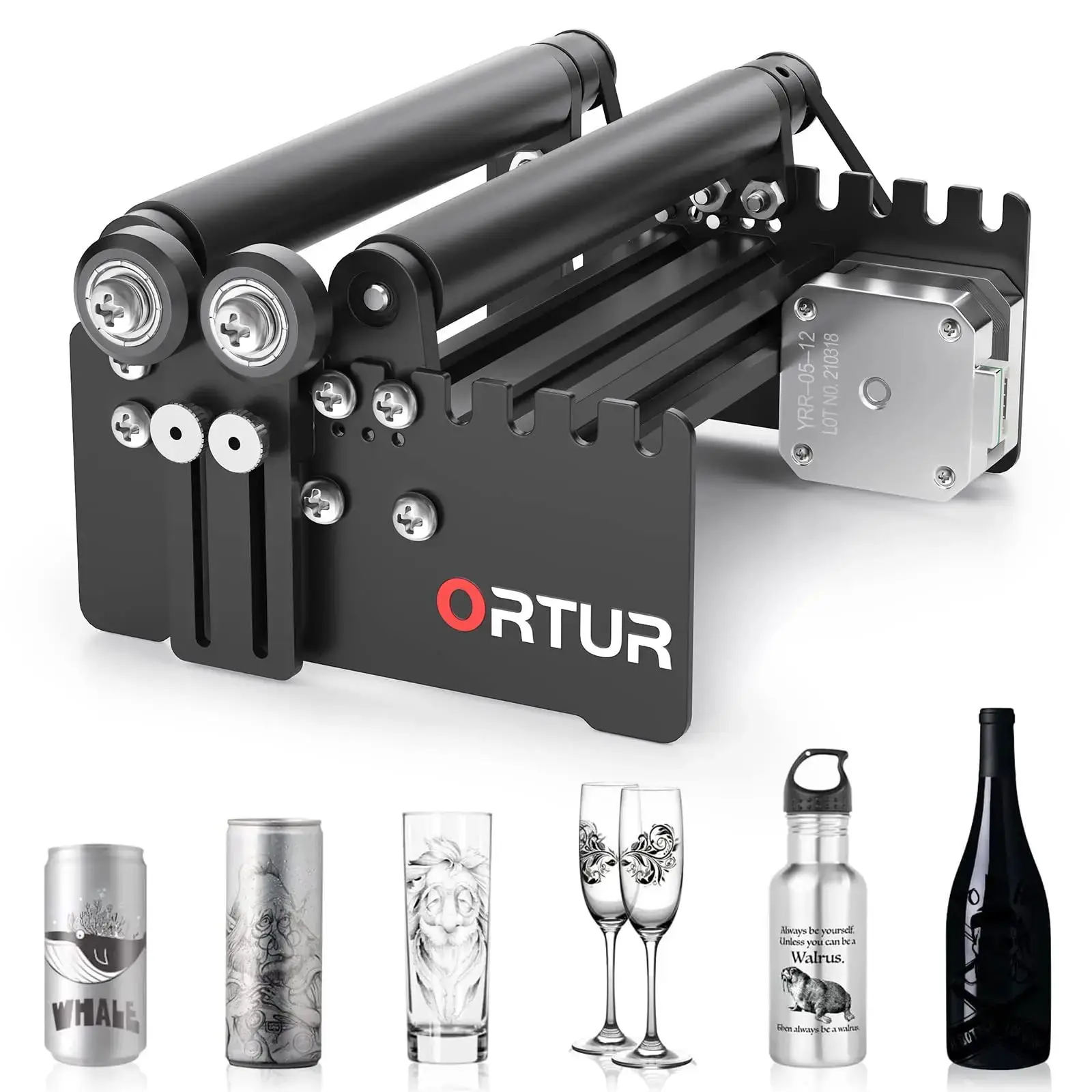ORTUR Laser Rotary Roller Tool - огляд і ціна Rotary Axis Laser Engraver