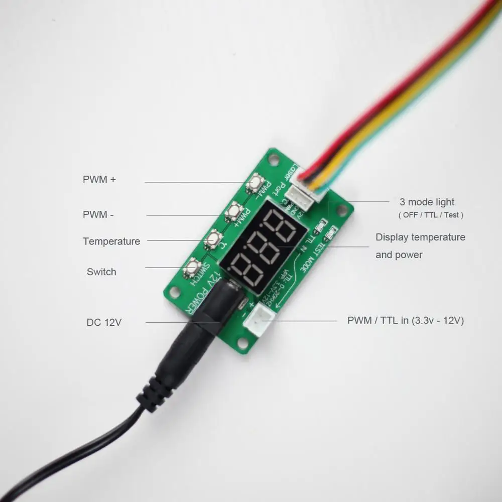 NEJE PWM Laser Control Board w - огляд і ціна Laser Controller Board