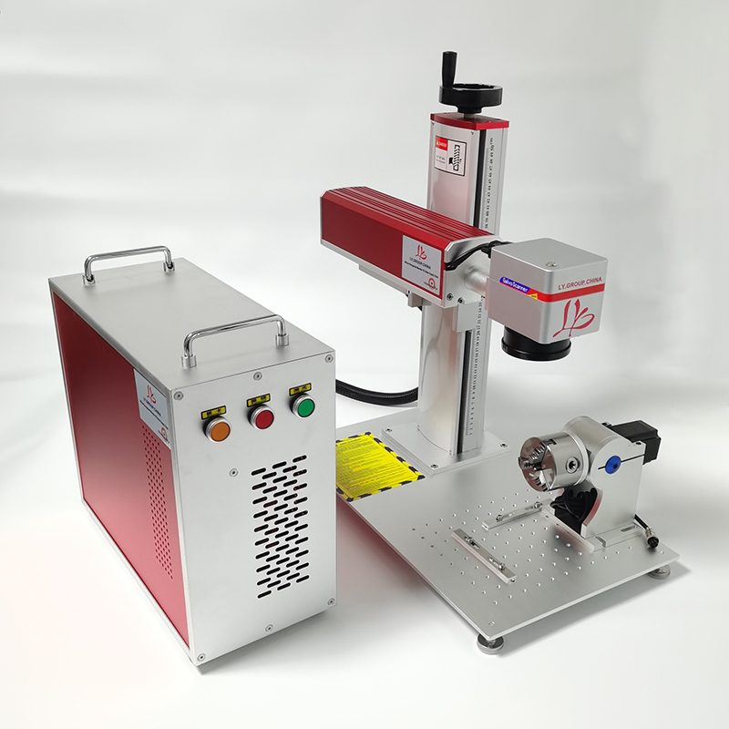 3W 5W Air Cooled UV Laser Mark - огляд і ціна Rotary Axis Laser Engraver
