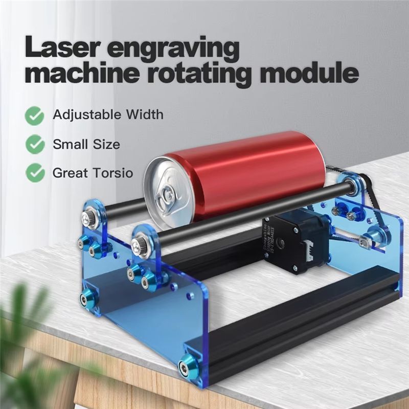 B17C For Engraving Cylindrical - огляд і ціна Rotary Axis Laser Engraver