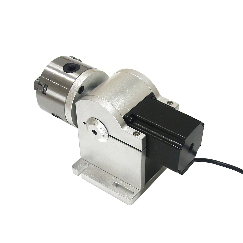 3 Claws Rotary Axis 80mm Chuck - огляд і ціна Rotary Axis Laser Engraver