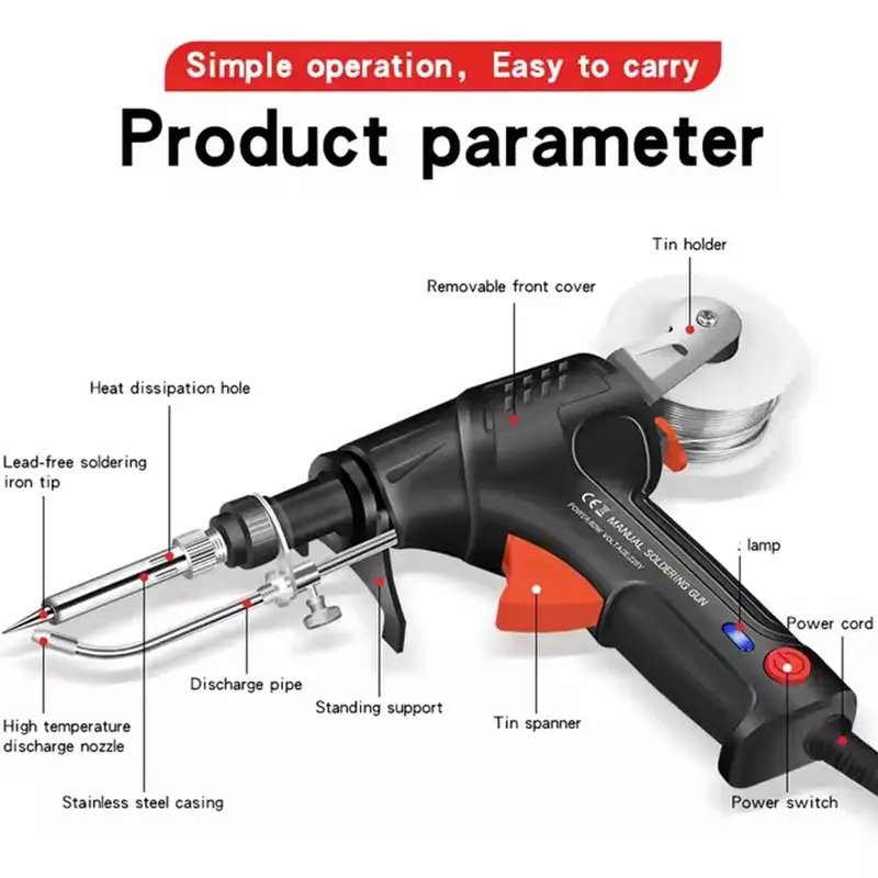 Multi-Function Soldering Iron  - огляд і ціна Industrial Laser Welding Gun